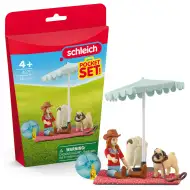 Schleich: Hannah i njezin mops izlet na jezero set za igru (42751)