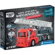 Science &amp; Play: Set za slaganje vatrogasnog kamiona - Clementoni