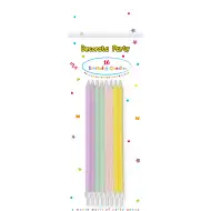 Set od 16 pastelnih rođendanskih svijeća