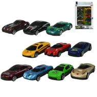 Set trkaćih automobila od 10 kom, 6 cm, mjerilo 1/72