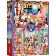 Slatkoljupci životinje 2x500 komada puzzle - Trefl