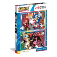 Sonic jež 2x60 komada supercolor slagalica - Clementoni