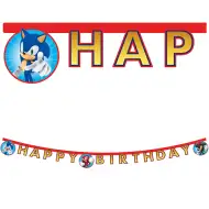 Sonic party natpis