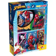 Spider-Man 2 u 1 maxi puzzle 2x60 komada i bojanka 50x35cm - Lisciani