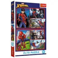 Spider-Man priče o pauku 2x70 komada slagalice - Trefl