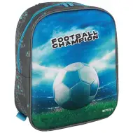 Spirit: Football Champion nogometni 3D uzorak zaobljeni vrtićki ruksak 30x25x12cm