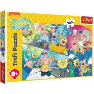 SpužvaBob i stanovnici Bikini Doline, puzzle od 300 dijelova - Trefl