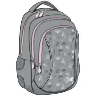 St.Right Siva školska torba s tri pretinca s leptirima, ruksak BP26 39x27x17 cm