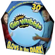 Super Glo Wubble svjetleća mjehurić lopta plave boje 75 cm
