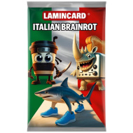 Talijanska Brainrot Lamincard kolekcionarska kartica