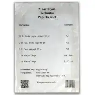 Tehnički papir za 2. razred, set od 18 komada