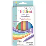 The Littles: Set od 8 tankih flomastera u pastelnim bojama