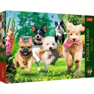 Tisuću komada premium puzzle "Kutyabrigád" - Trefl