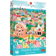 Umjetnost boja, Barcelona 1000-dijelna premium slagalica - Trefl
