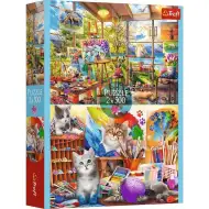 Umjetnost slikarstva 2x500 komada puzzle - Trefl