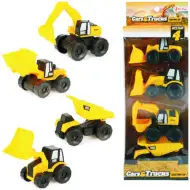 VehiCool građevinska vozila set od 4 komada
