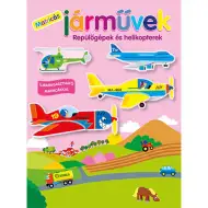 Vozila s naljepnicama - Knjiga naljepnica s avionima i helikopterima
