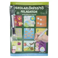 Zadaci za pripremu za školu s pločicom za brisanje - D-Toys