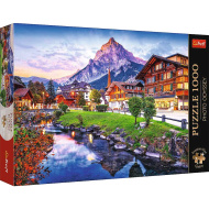 Alpsko selo u Švicarskoj premium puzzle od 1000 dijelova - Trefl