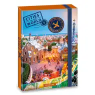 Ars Una: Cities of the World Barcelona slika mapa A/5