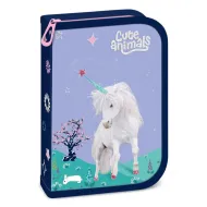 Ars Una: Cute Animals Unicorn punjena pernica 12,8x19,3x3,6 cm