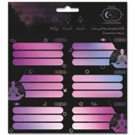 Ars Una: Mystic Constellation pakirani set naljepnica za bilježnice 3x6 komada
