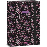 Ars Una: Pearl Blossom Black A/4 kutija za bilježnice
