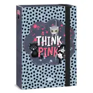 Ars Una: Think Pink mapa za bilježnicu sa gumom A/4