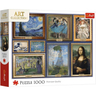 Art Collection: Zbirka umjetničkih remek-djela puzzle od 1000 dijelova - Trefl