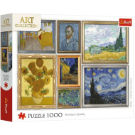 Art Collection: Zbirka Vincenta van Gogha puzzle od 1000 dijelova - Trefl