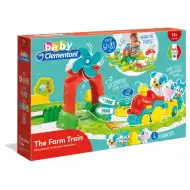 Baby set malih vlakova na farmi sa dodacima