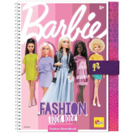 Barbie Modni dizajnerski skicirni blok - Lisciani