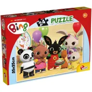 Bing i prijatelji Sretan rođendan! Puzzle od 24 dijela 35x25 cm - Lisciani