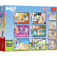 Bluey 10u1 puzzle set - Trefl