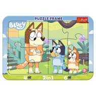 Bluey 2 u 1 okvirna baby slagalica - Trefl