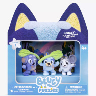 Bluey Fuzzies set od 3 komada - Kampiranje