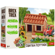 Brick Trick gradimo od cigle: Koliba građevinska igra s 85 dijelova - Trefl