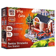 Brick Trick gradimo od cigle: My City Vatrogasna postaja građevinski set od 50 dijelova - Trefl
