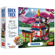 Brick Trick gradimo od cigle: Pagoda građevinska igra od 160 dijelova - Trefl