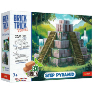 Brick Trick gradimo od cigle: Stepenasta piramida građevinski set od 210 dijelova - Trefl