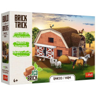 Brick Trick gradimo od ciglica: Farma građevinski set od 130 dijelova - Trefl