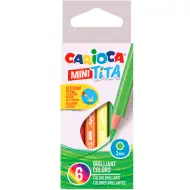 Carioca: Mini Tita set drvenih bojica 6kom