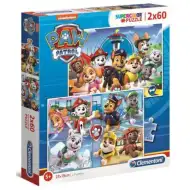 Clementoni: Paw Patrol puzzle 2x60kom