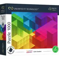 Color Splash Cube gradiens 1000kom UFT puzzle - Trefl