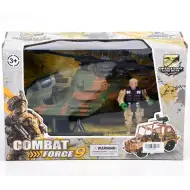 Combat Force 9 Izviđački helikopter sa figurom