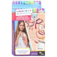 Creativity: Komplet za izradu narukvica i ogrlica od 43 dijela s perlama u boji i dodacima