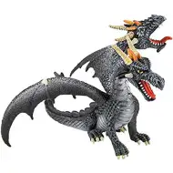 Crni dvoglavi zmaj figura - Bullyland