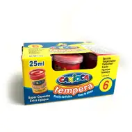 Crvena tempera u posudi 35gr - Carioca