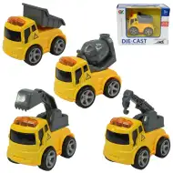 Die-Cast City Style:Radni stroj mali auto u raznim verzijama 1kom
