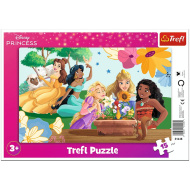 Disney Princeze okvir slagalica 15 dijelova - Trefl